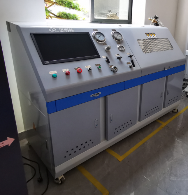 40Mpa高壓空氣C型旋入接頭水壓強(qiáng)度試驗(yàn)機(jī)